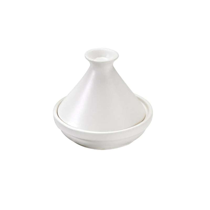Mini tajine en porcelaine blanc   H80mm - 24Pcs