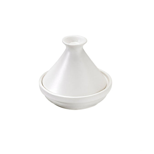 Mini tajine en porcelaine blanc   H80mm - 24Pcs