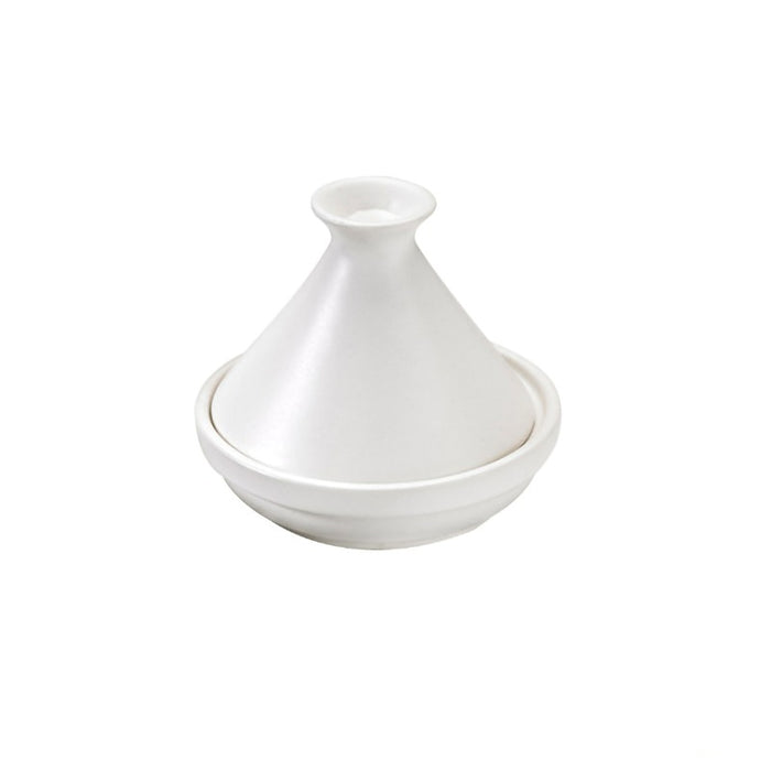 Mini tajine en porcelaine blanc   H80mm - 24Pcs