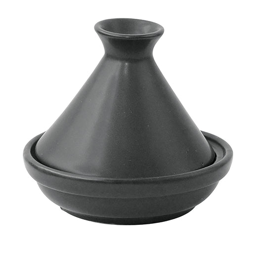 Mini tajine en porcelaine noire   H80mm - 24Pcs