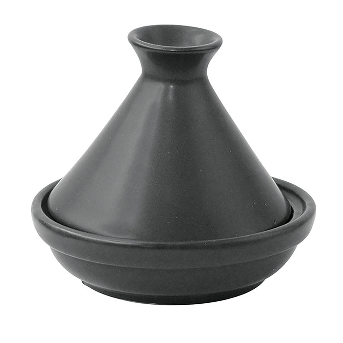 Mini tajine en porcelaine noire   H80mm - 24Pcs