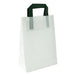 Sac cabas papier blanc recyclé 200x100mm H280mm-250Pcs