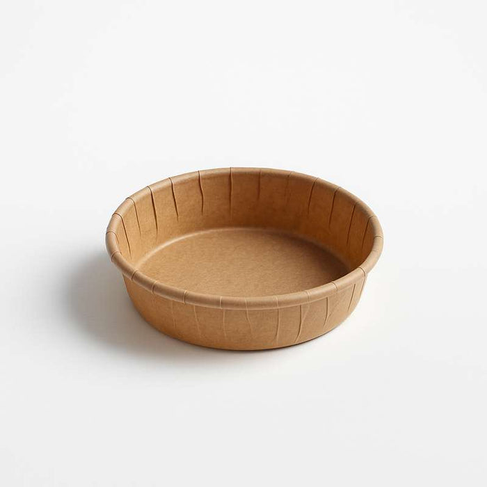 Moule rond de cuisson en papier ingraissable Ø120mm H30mm 250ml - 1000Pcs