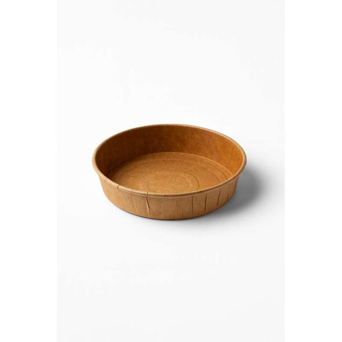 Moule rond de cuisson en papier ingraissable Ø225mm H35mm 1200ml - 1000Pcs