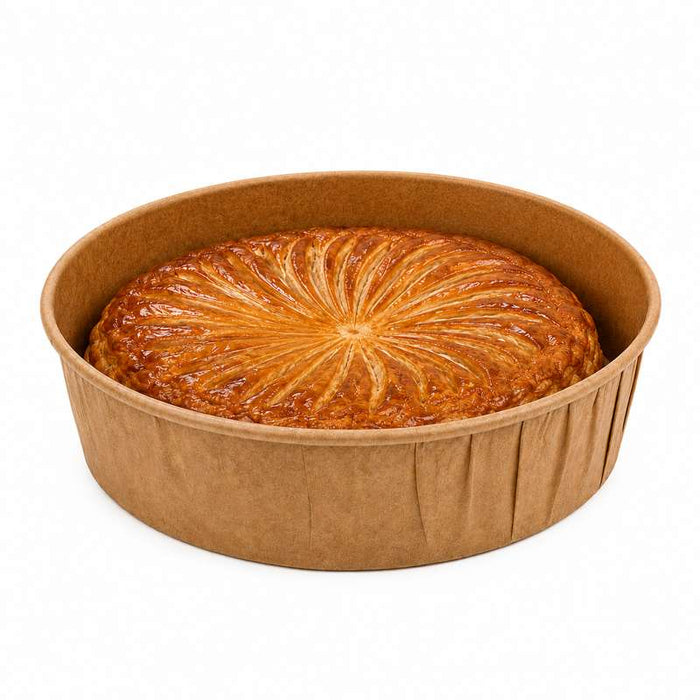 Moule rond de cuisson en papier ingraissable Ø225mm H35mm 1200ml - 1000Pcs