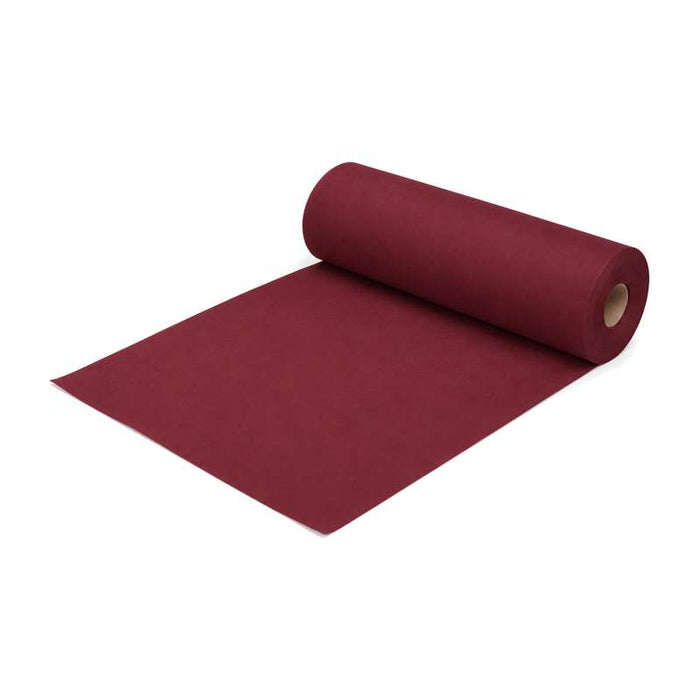 Nappe bordeaux en non-tissé spunbond, rouleau prédécoupé 50m x 1,2m - 1Pcs