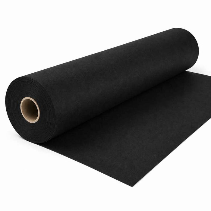 Nappe noire en non tissé spunbond en rouleau 50m x 1,2m - 1Pcs