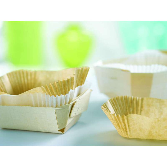 Moule de cuisson bois avec caissette papier  265x115mm H70mm 1200ml-100Pcs