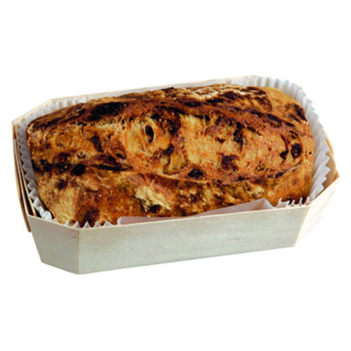 Moule de cuisson bois "Iseult" avec caissette papier  120x90mm H40mm 300ml-200Pcs