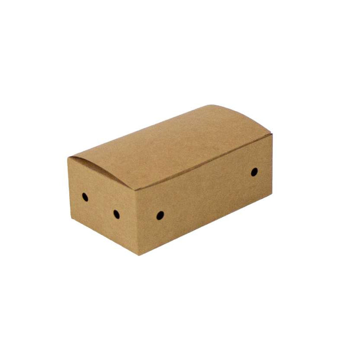 Boîte Kraft 9 Nuggets  140x78mm H53mm-500Pcs