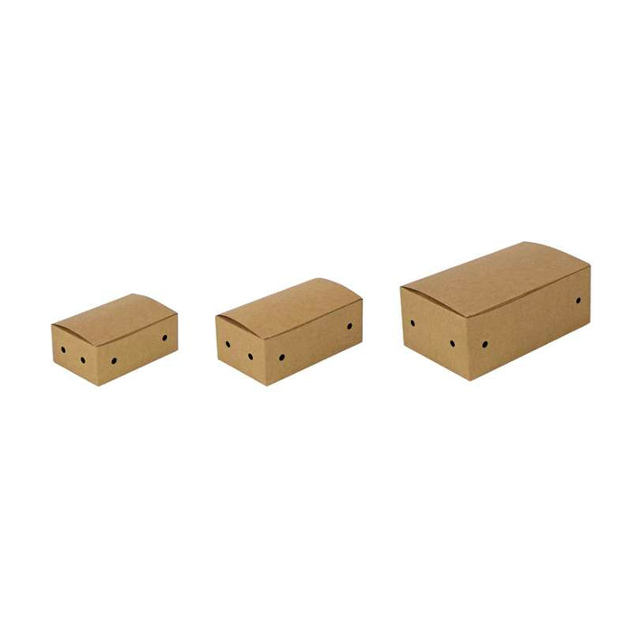 Boîte Kraft XL pour Nuggets  180x105mm H70mm-200Pcs