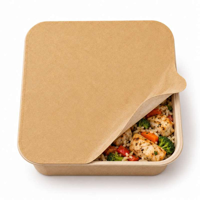 Opercule de scellage kraft Opco 128x128mm - 1000Pcs