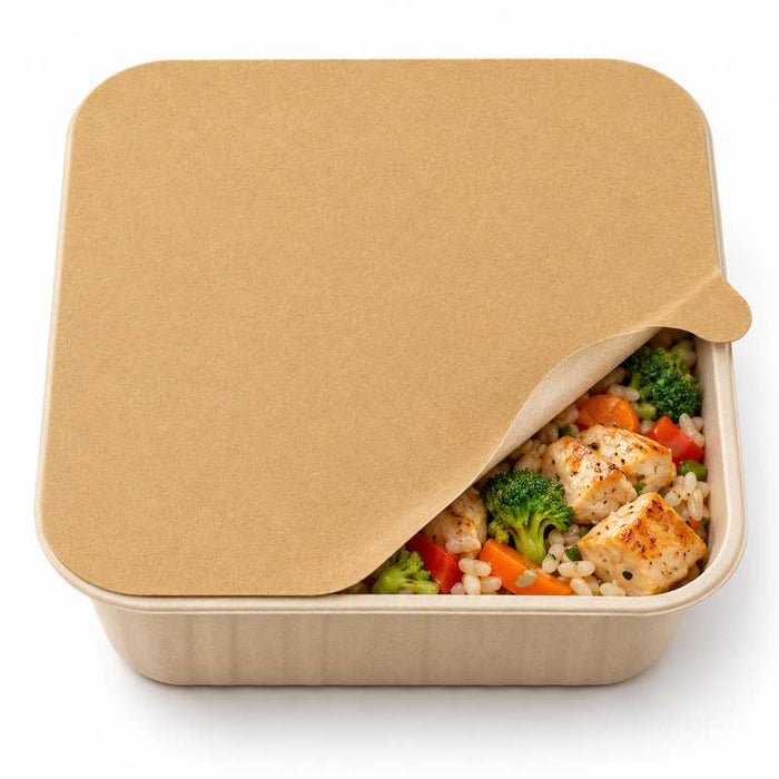 Opercule "Opco" de scellage en papier kraft 146x146mm - 500Pcs