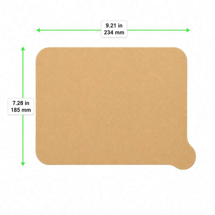 Opercule kraft de scellage "Opco" 234x185mm - 500Pcs