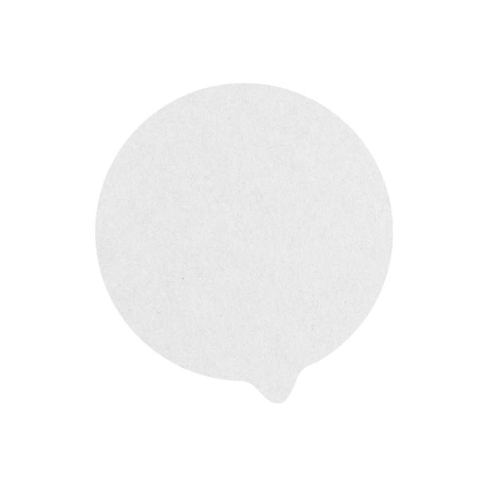 Opercule scellable "Opercover" en papier blanc Ø156mm - 500Pcs