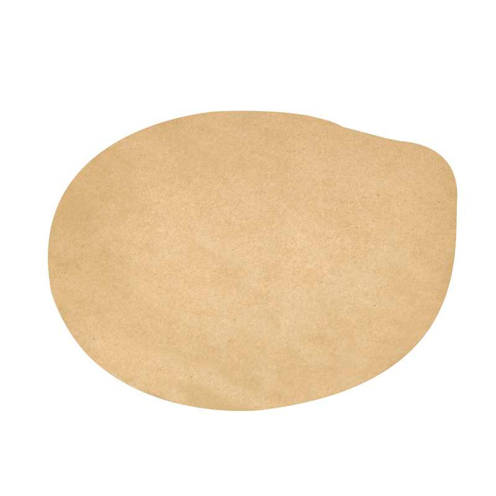 Opercule rond scellable "Opercover" en papier kraft Ø156mm - 500Pcs