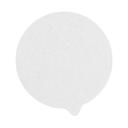 Opercule scellable en papier blanc-500Pcs