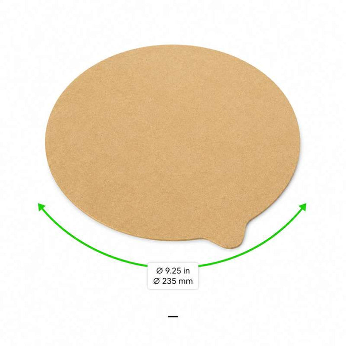 Opercule de scellage kraft Opco rond Ø235mm - 500Pcs