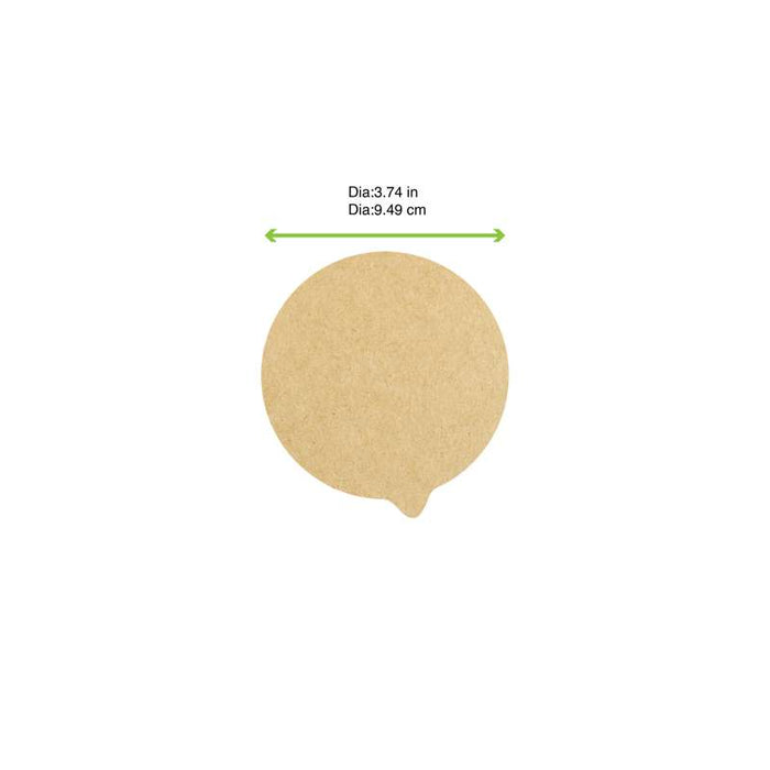 Opercule scellable en papier kraft-1000Pcs