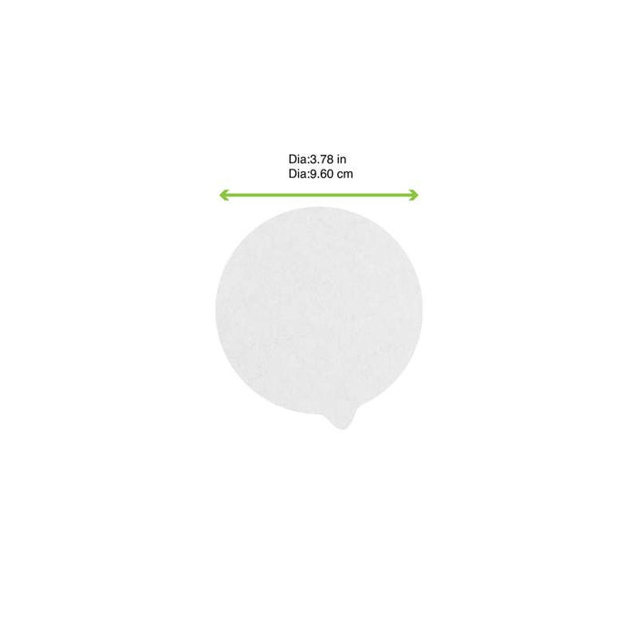Opercule scellable en papier blanc-1000Pcs