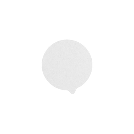 Opercule scellable en papier blanc-1000Pcs