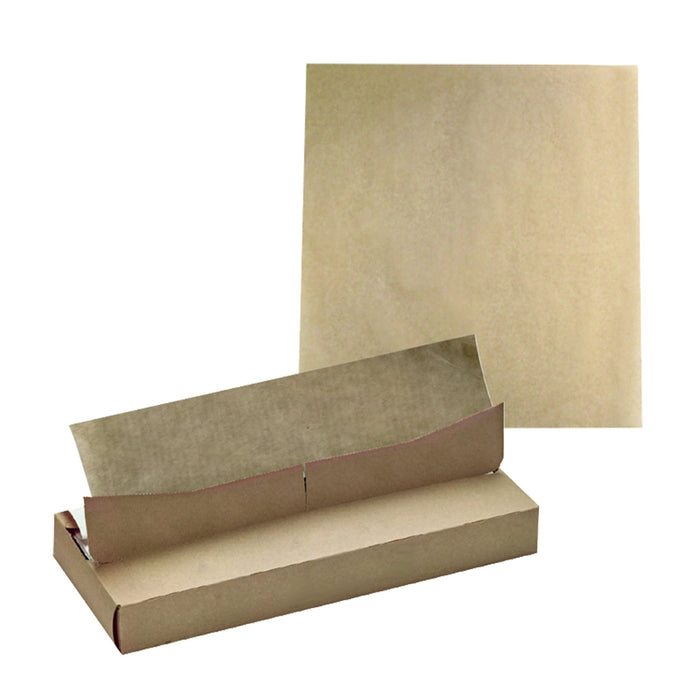 Papier alimentaire blanc enchevêtré en boite distributrice  400x300mm-3500Pcs