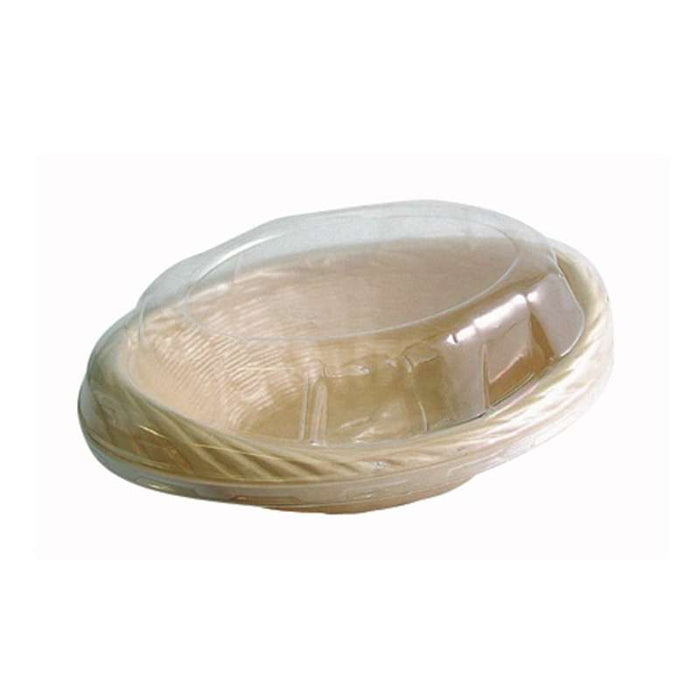Panier plastique tressé beige 270x210mm H70mm - 250Pcs