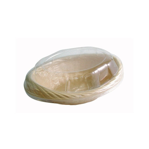 Panier plastique tressé beige 270x210mm H70mm - 250Pcs