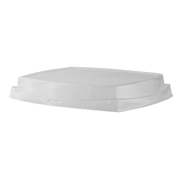 Couvercle dôme transparent rectangulaire en plastique PET 225x180mm H37mm-200Pcs