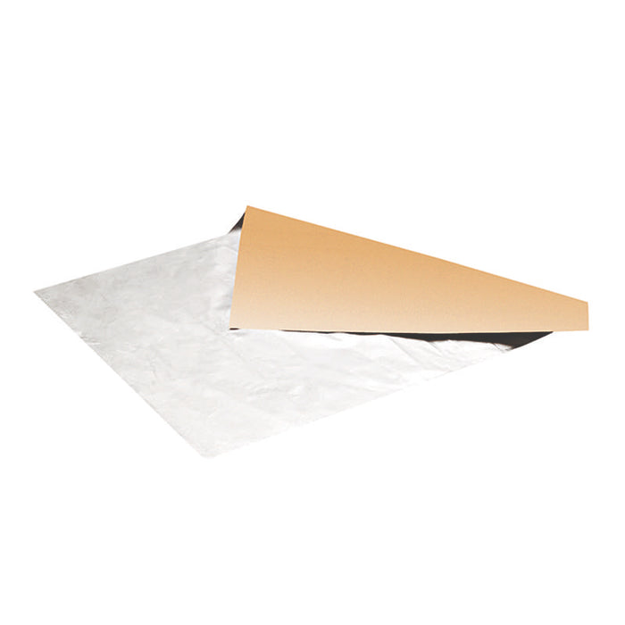 Papier alimentaire aluminium et blanc  250x350mm-500Pcs