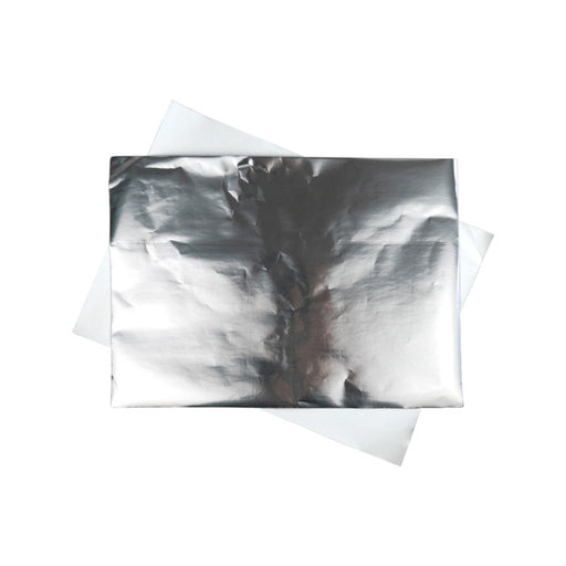 Papier alimentaire aluminium et blanc  250x350mm-500Pcs