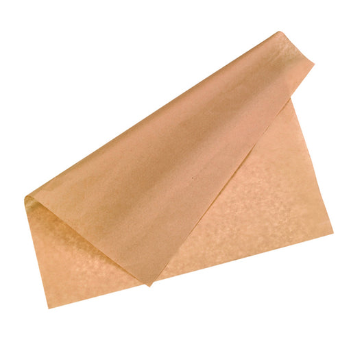 Papier alimentaire kraft brun ingraissable  400x400mm-1000Pcs
