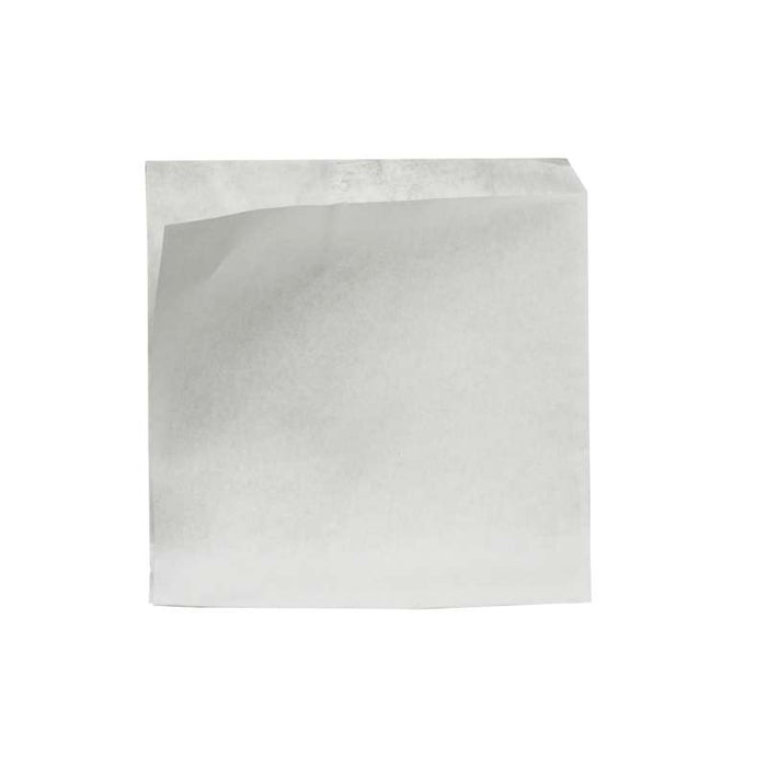 Sac papier blanc ingraissable ouvert sur 2 côtés  170x170mm-1000Pcs