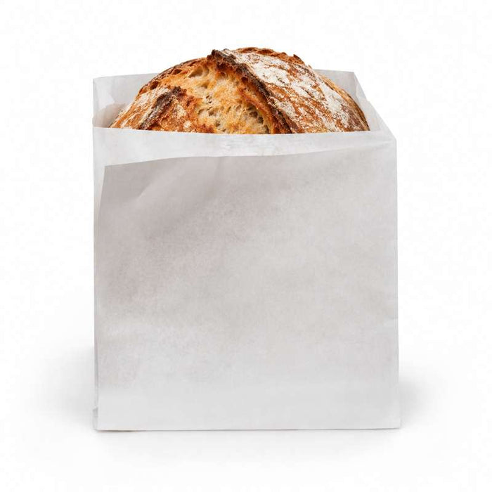 Sac papier blanc ingraissable ouvert sur 2 côtés  170x170mm-1000Pcs