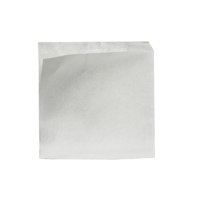 Sac papier blanc ingraissable ouvert sur 2 côtés  170x170mm-1000Pcs