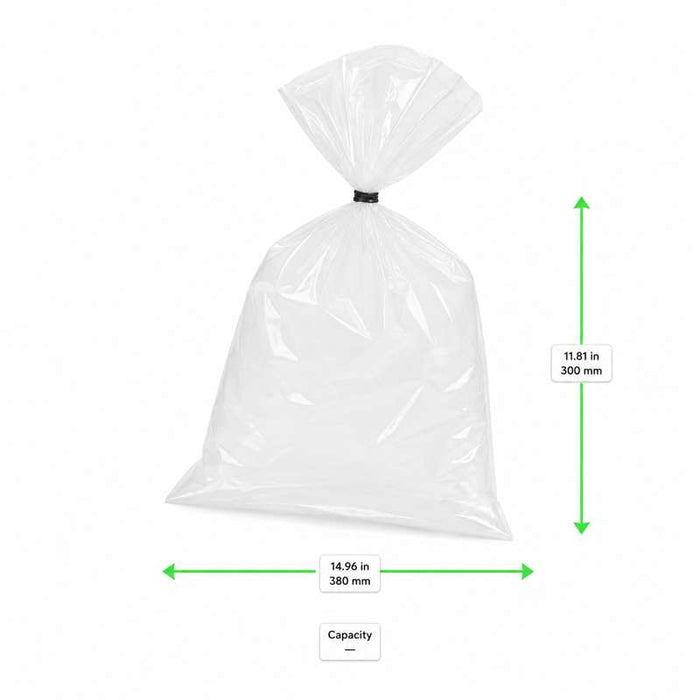 Sachet de cuisson standard avec attaches 300x380mm - 100Pcs
