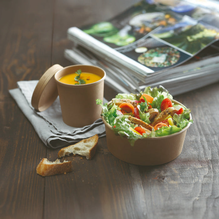 Saladier kraft "Buckaty" multi-usage  H60mm 700ml-360Pcs