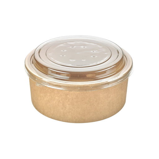 Saladier rond en carton kraft "Buckaty"   H66mm 1500ml-300Pcs