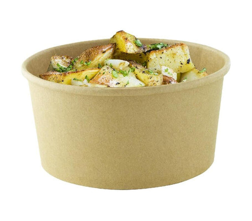 Saladier rond en carton kraft "Buckaty"   H82mm 1560ml-360Pcs