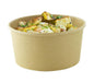 Saladier rond en carton kraft "Buckaty"   H82mm 1560ml-360Pcs