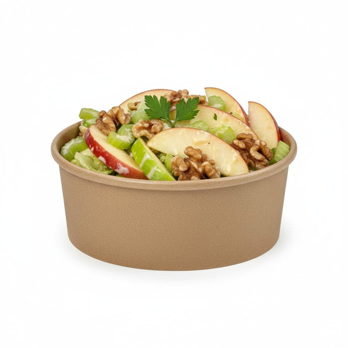 Saladier rond en carton kraft "Buckaty"   H68mm 750ml-400Pcs