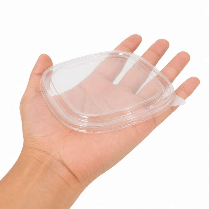 Couvercle PET pour saladier carre  130x130mm-300Pcs