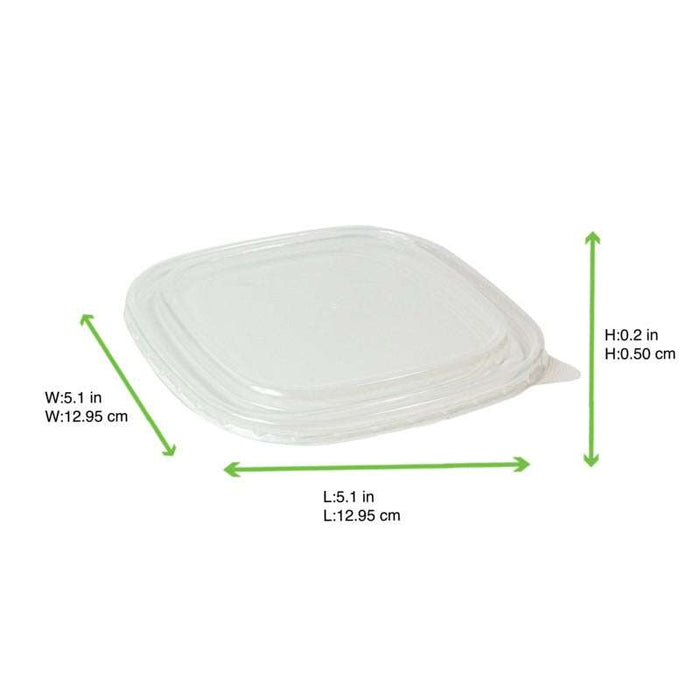 Couvercle PP pour Saladier carre  130x130mm-300Pcs