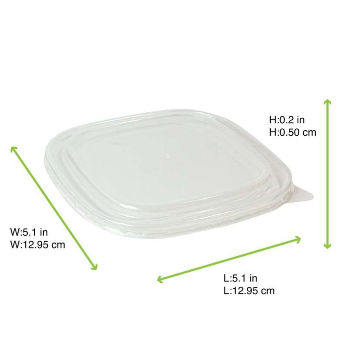 Couvercle PP pour Saladier carre  170x170mm-300Pcs