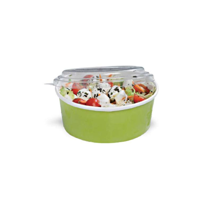 Couvercle plat transparent en plastique RPET-360Pcs