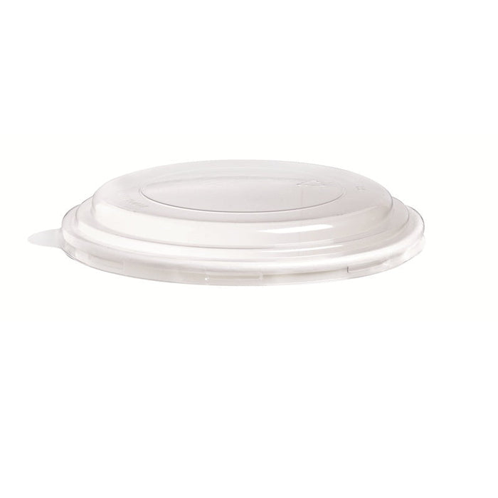 Tapa plana transparente PET Ø165mm - 45Uds