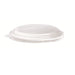Tapa plana transparente PET Ø165mm - 45Uds