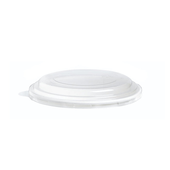 Tapa plana transparente RPET Ø185mm - 45Uds