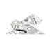 Cône papier ingraissable décor journal  250x180mm H180mm 360ml-5000Pcs