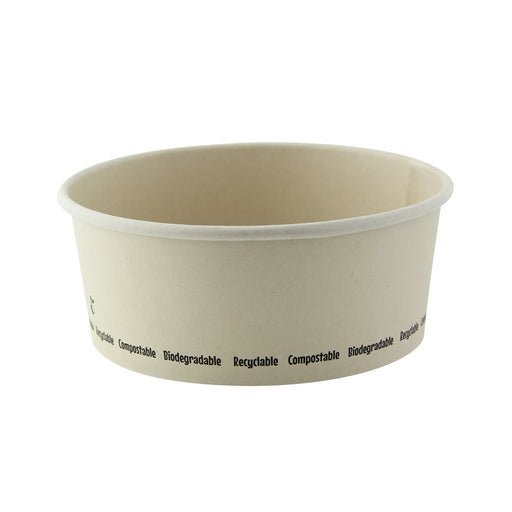 Saladier rond en carton fibre de bambou "Buckaty"   H60mm 750ml-360Pcs